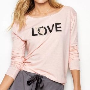 BNIP Sealed Unopened Bling Sequin Sleep Tee Large